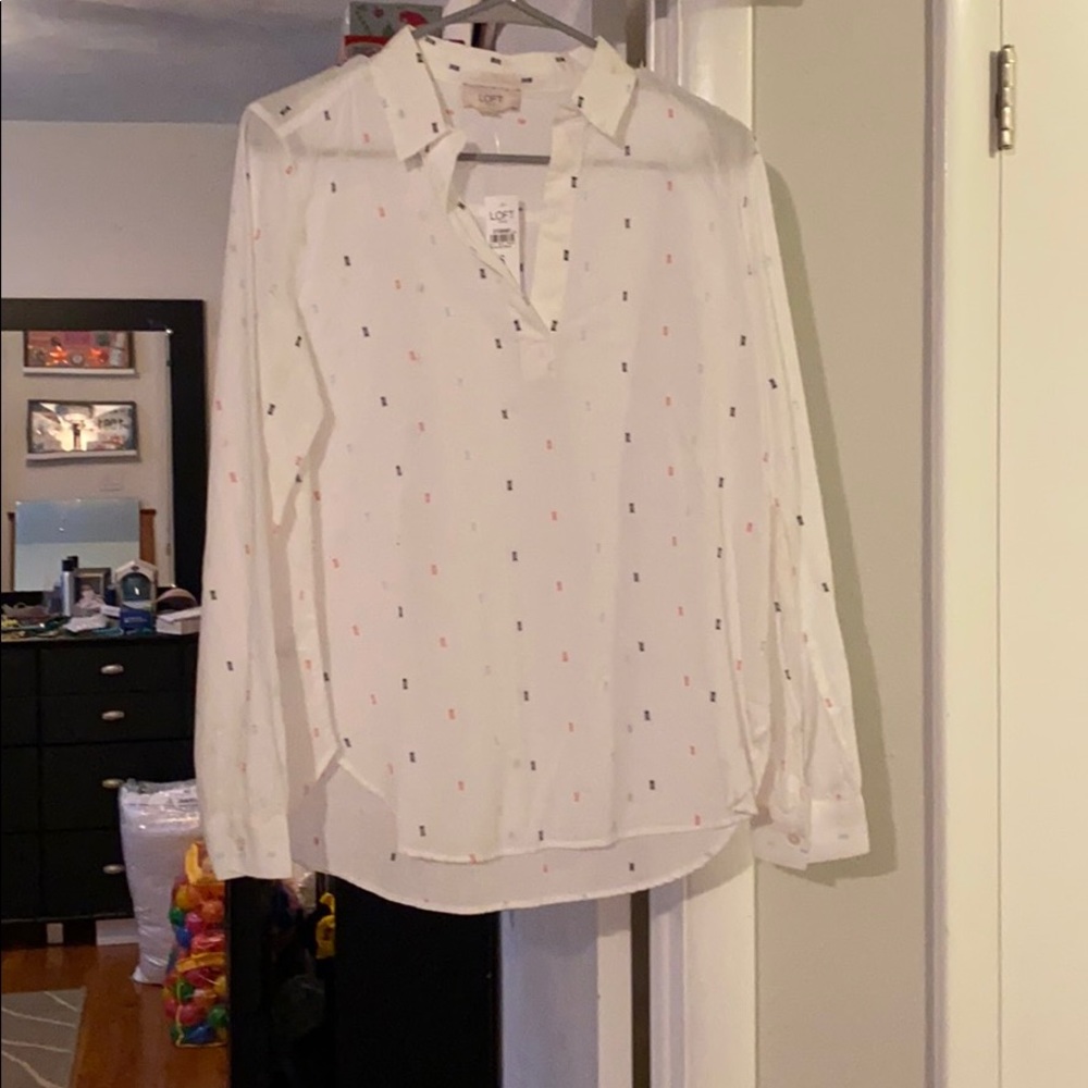 A long sleeve blouse